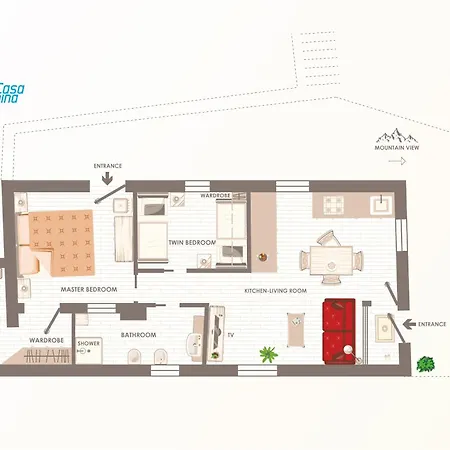 Casa Alpina - Sarre Αόστα